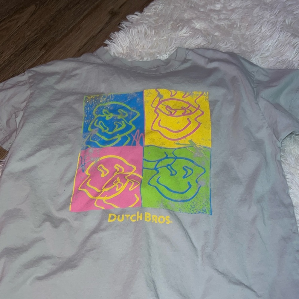 Grey Dutch bros t shirt